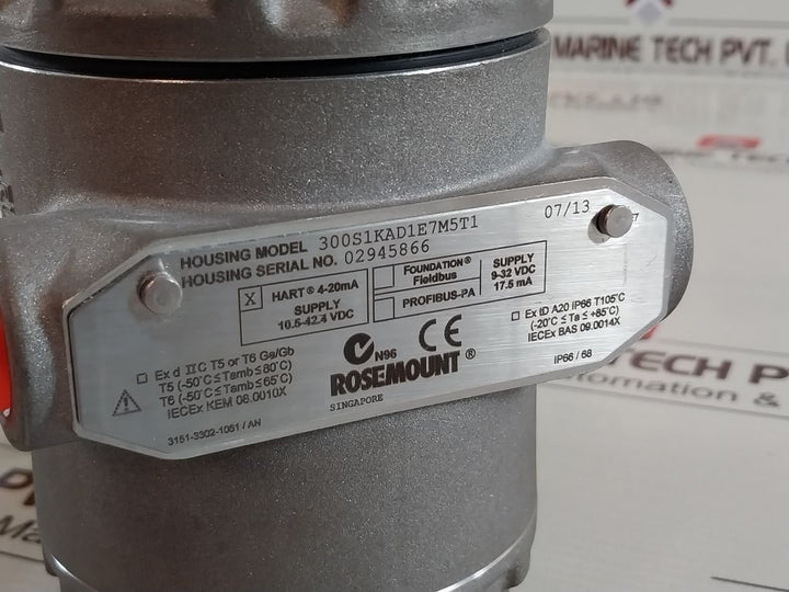 Rosemount 3051S2Tg3A2E11A1Kd1E7M5P1Q4Qtt1 Pressure Transmitter Set