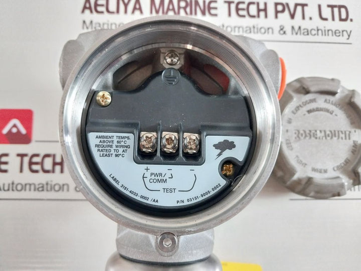 Rosemount 3051S2Tg3A2E11A1Kd1E7M5P1Q4Qtt1 Pressure Transmitter Set