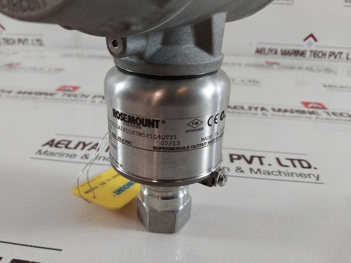 Rosemount 3051S2Tg3A2E11A1Kd1E7M5P1Q4Qtt1 Pressure Transmitter Set