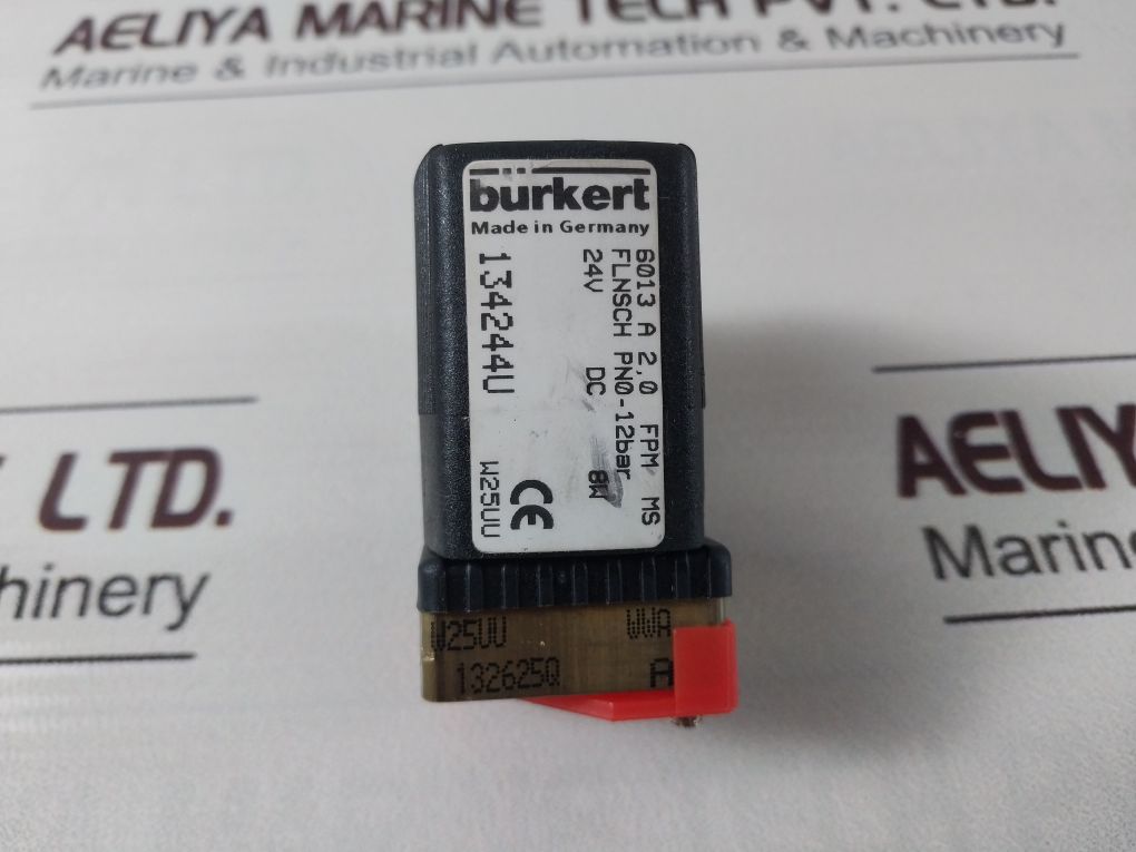 Burkert 6013 A 2,0 Fpm Ms Solenoid Valve W25Uu