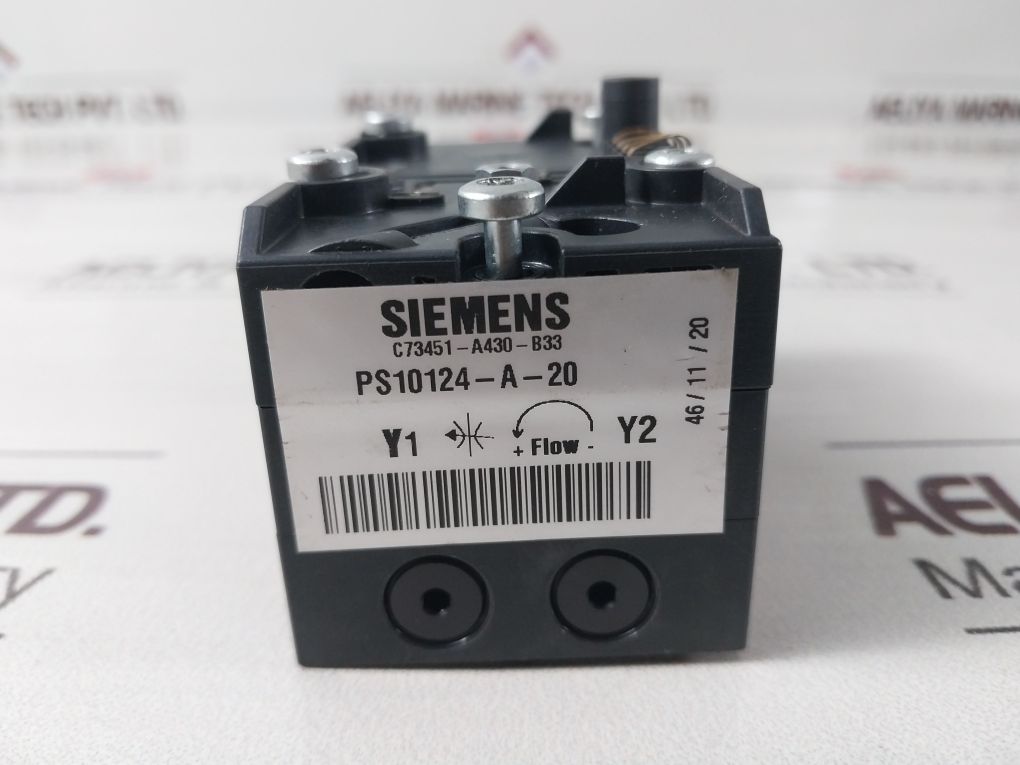 Siemens C73451-a430-b33 Pneumatic Block Ps10124-a-20