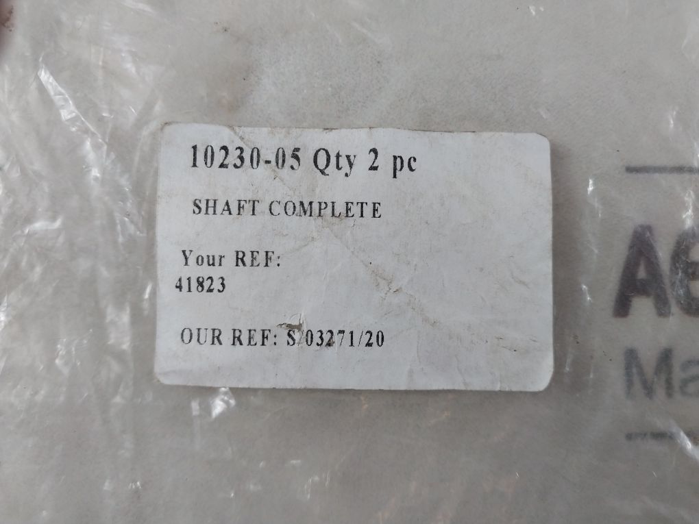 10230-05 Shaft Complete