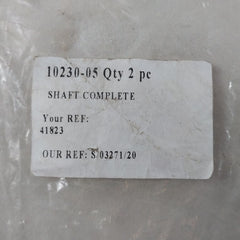 10230-05 Shaft Complete