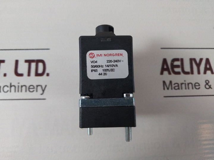 Imi Norgren V04X486L-b629A Solenoid Actuated Poppet Valve Excel 3 Int 3/2