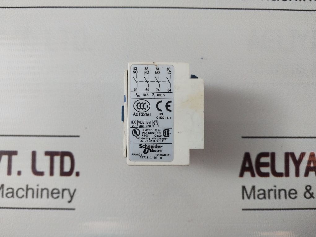 Lot Of 2X Telemecanique Ladn40 Contact Block 690V 10A