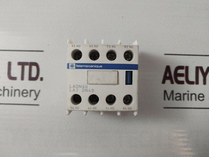 Lot Of 2X Telemecanique Ladn40 Contact Block 690V 10A