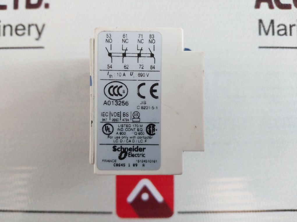 Telemecanique Ladn22 La1 Dn22 Auxiliary Contact Block