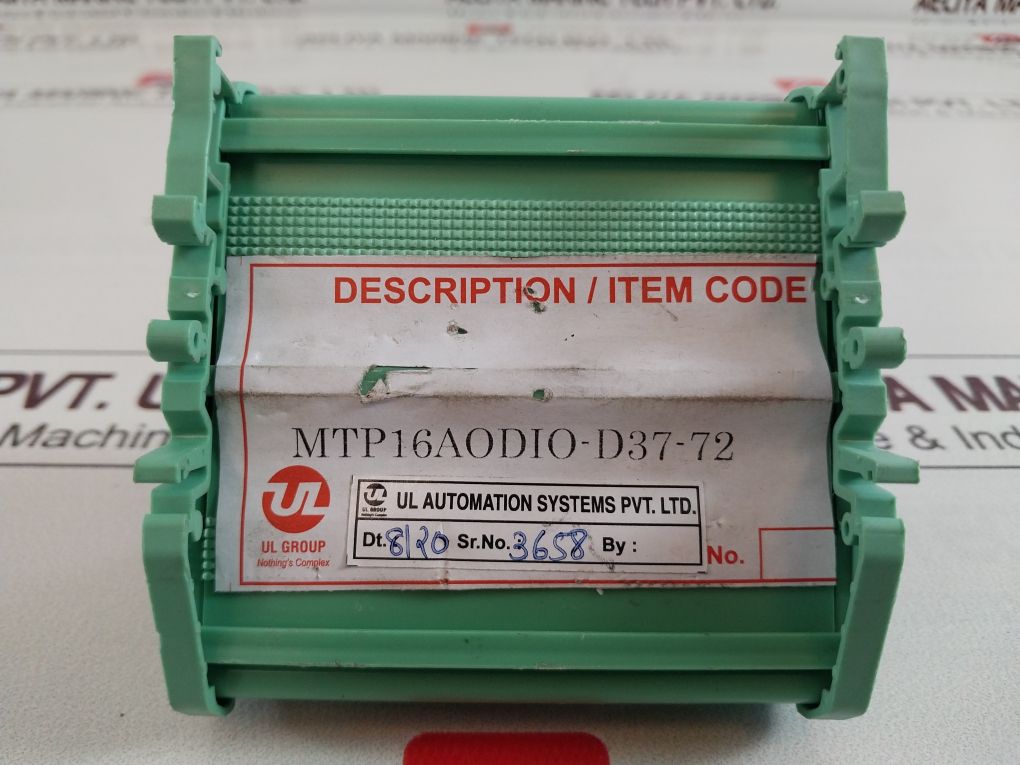 Ul Ul16-iota-d37-72-xor Input Relay Card Mtp16Aodio-d37-72