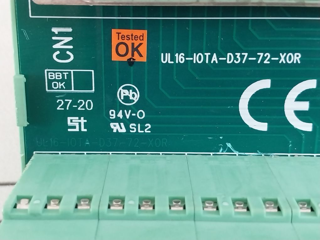 Ul Ul16-iota-d37-72-xor Input Relay Card Mtp16Aodio-d37-72