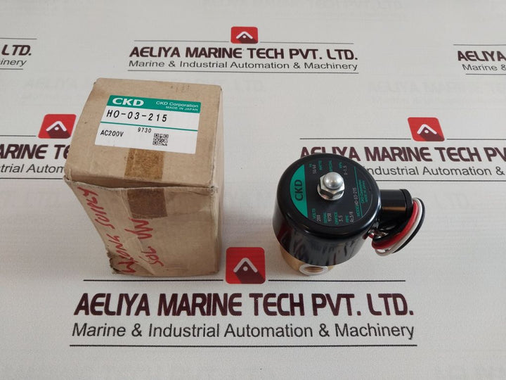 Ckd Ho-03-215 Solenoid Valve