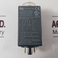 Idec Gt3F-2Af20 Electronic Timer