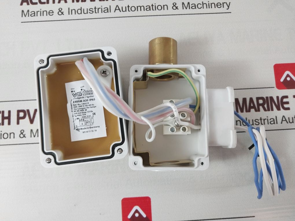 Aqua Signal 9840035600 Connection Box With Ignition Unit 8100407700