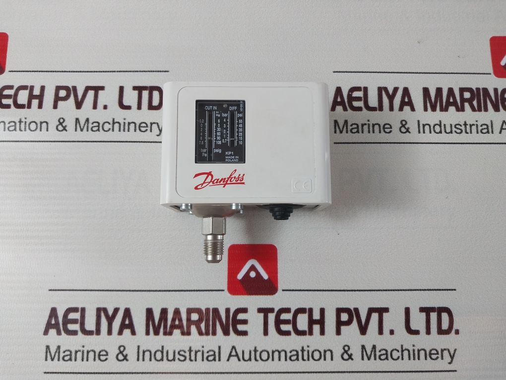 Danfoss Kp1 060-110166 Low Pressure Control -0.2…7.5 Bar Pe