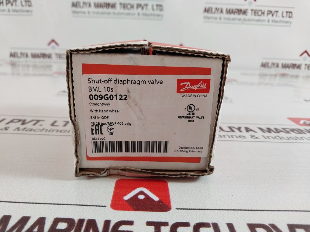 Danfoss Bml 10S Shut-off Diaphragm Valve 009G0122