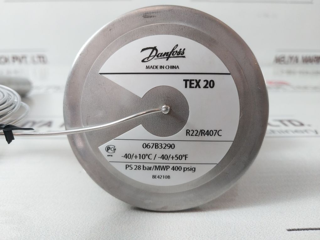 Danfoss Tex 20 067B3290 Thermostatic Expansion Valve R22/R407C