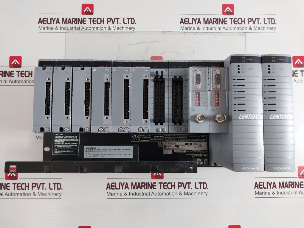 Yokogawa Anr10D Node Interface Unit With Many Modules Rack