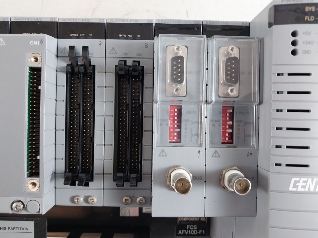 Yokogawa Anr10D Node Interface Unit With Many Modules Rack