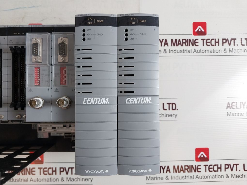 Yokogawa Anr10D Node Interface Unit With Many Modules Rack