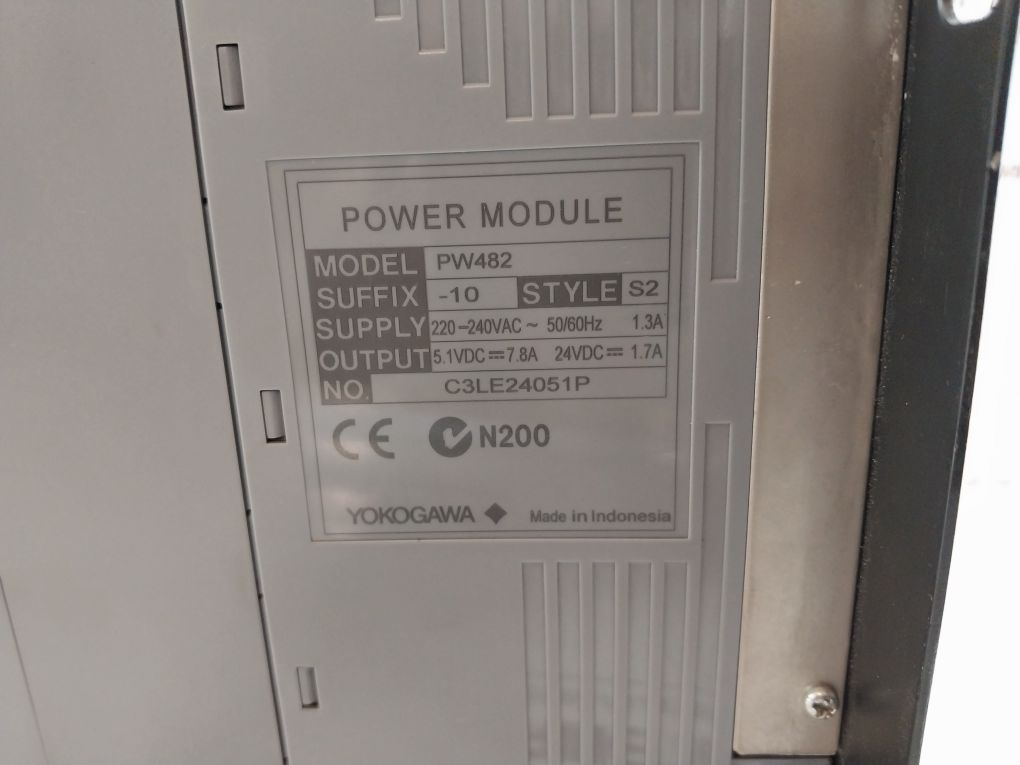 Yokogawa Anr10D Node Interface Unit With Many Modules Rack