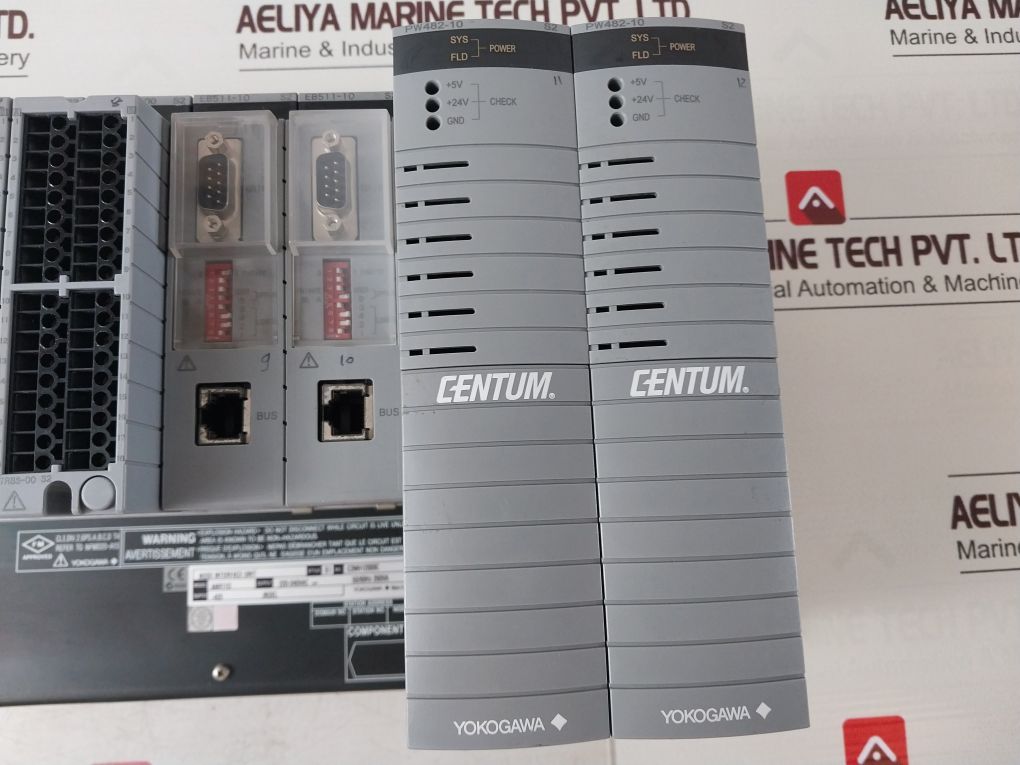 Yokogawa Anr11D Node Interface Unit With Many Modules Rack