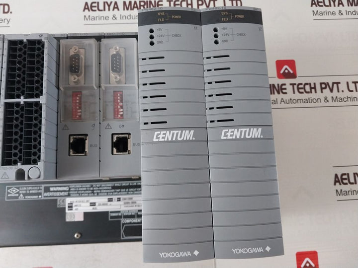 Yokogawa Anr11D Node Interface Unit With Many Modules Rack
