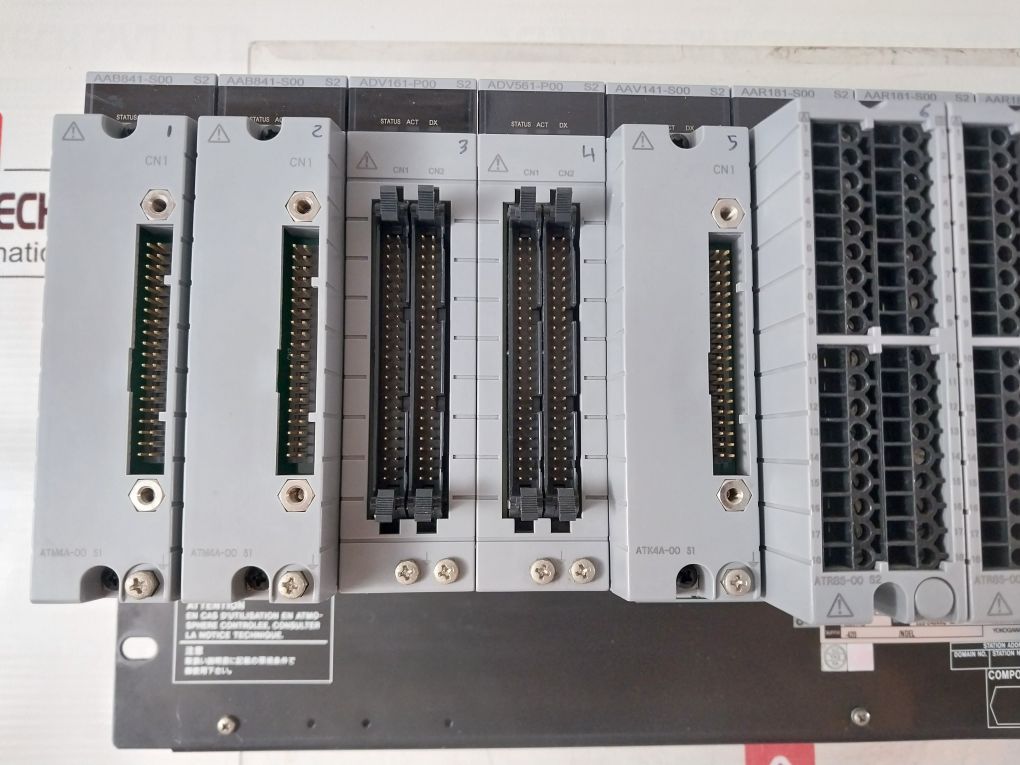Yokogawa Anr11D Node Interface Unit With Many Modules Rack