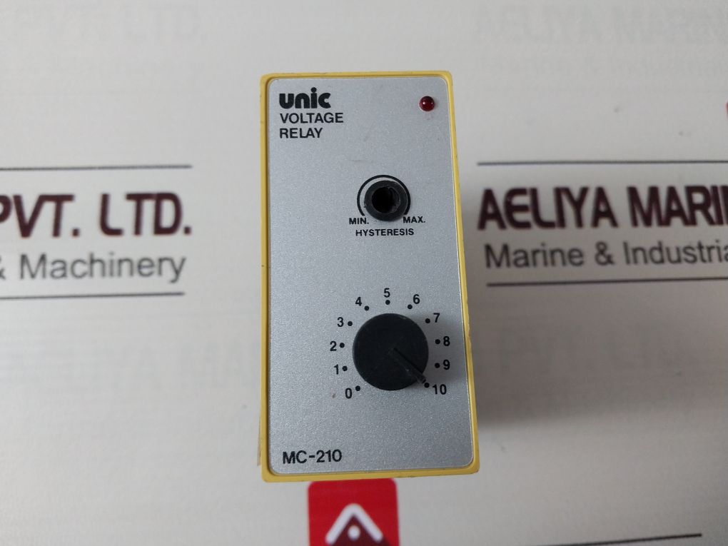 Unic Mc-210.1 Voltage Relay 0-20 V
