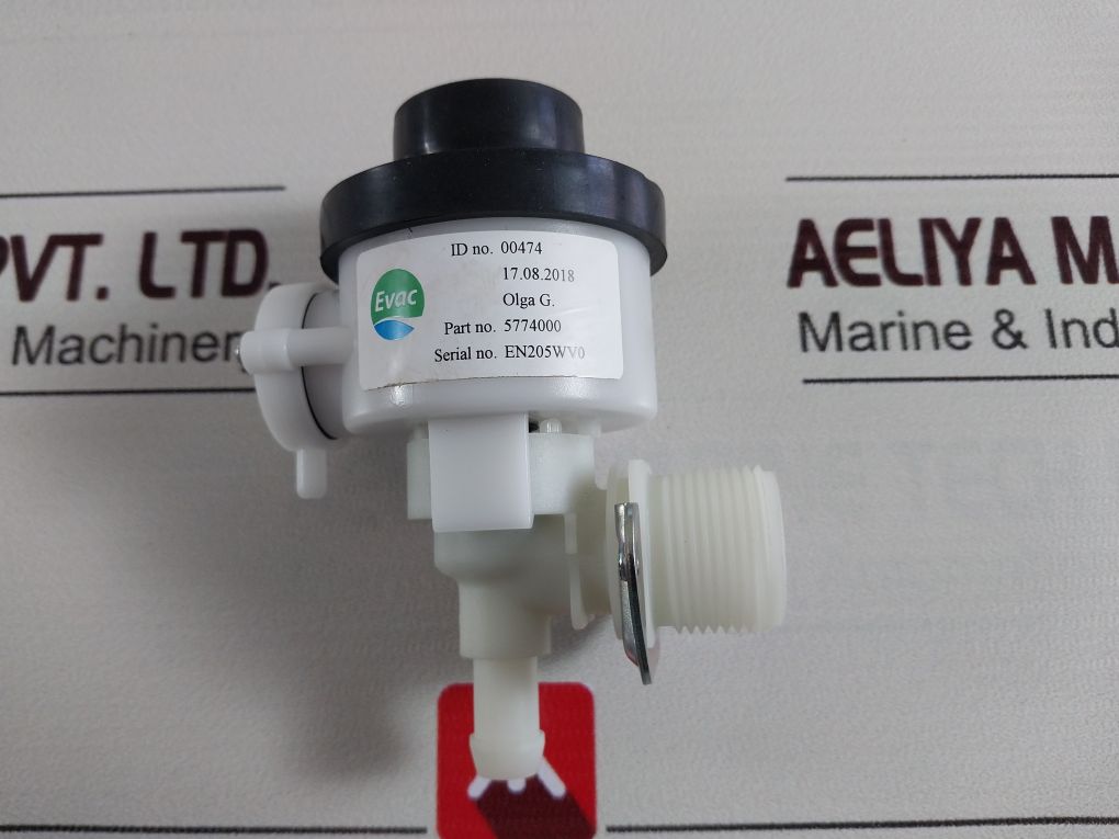 Evac 5774000 Water Valve 