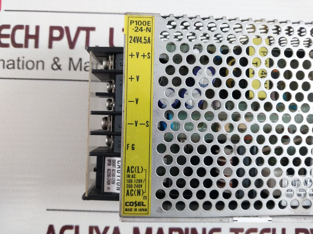 Cosel P100E-24 Power Supply P100E-24-n 2.5A/1.5A 50-60Hz