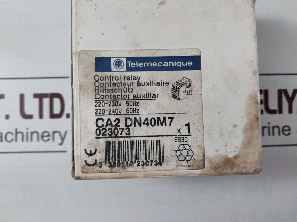 Telemecanique Ca2 Dn40M7 Control Relay 