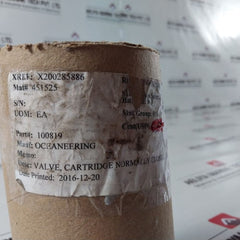 Oceaneering 100819 Cartridge Valve 100766