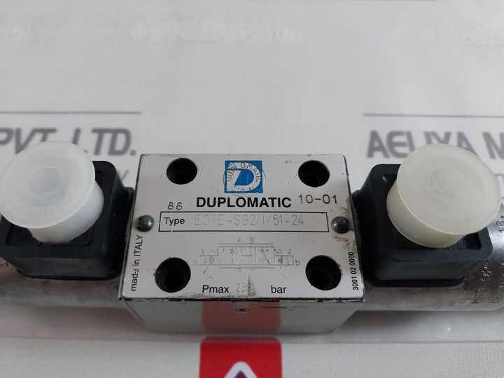 Duplomatic E07E-s92/I/51-24 Valve