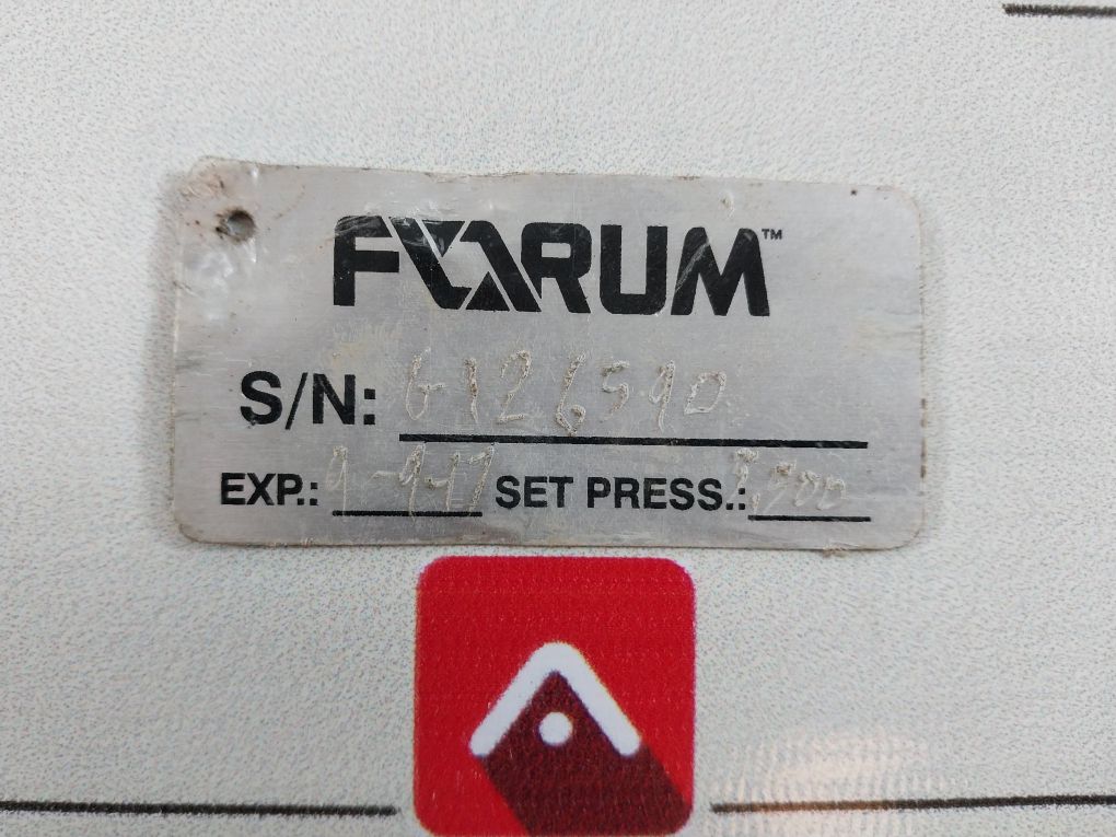 Gilmore 25168-2 Rev.F 5500 Psi Pressure Relief Valve 25168-2-5500