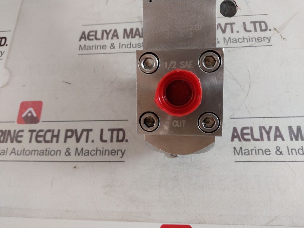Gilmore 25168-2-3300 Pressure Relief Valve 25168-2 Rev.F