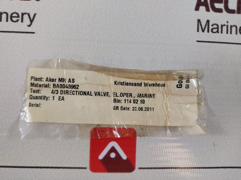 Atos Dha-0713/M 24 4/3 Directional Control Valve 0A-24Dc