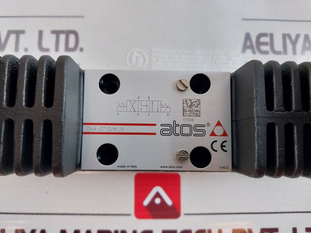 Atos Dha-0713/M 24 4/3 Directional Control Valve 0A-24Dc