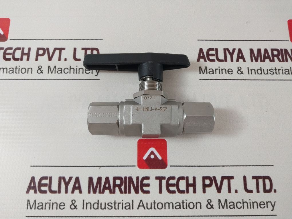 Parker 4F-b8Lj-v-ssp Ball Valve