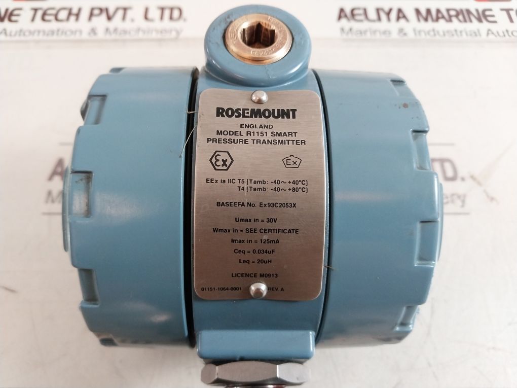 Rosemount R1151 Pressure Transmitter 1151 Gp5S22I1D6L4