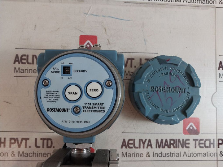 Rosemount R1151 Pressure Transmitter 1151 Gp5S22I1D6L4