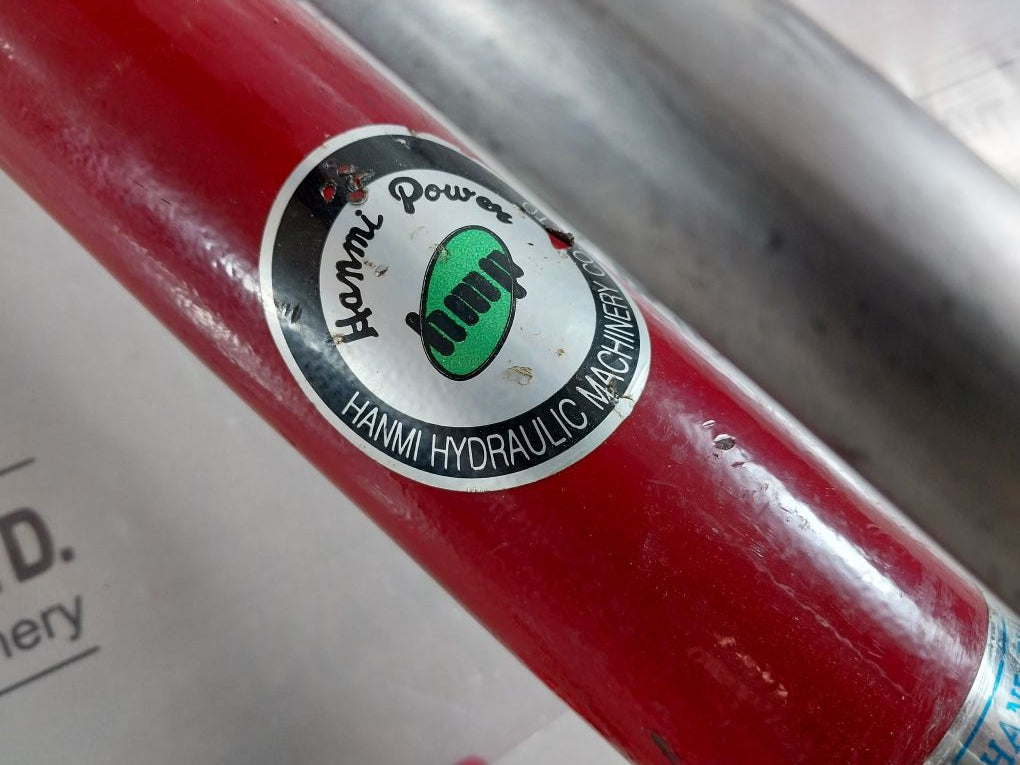 Hanmi P-3-1500 Hydraulic Hand Pump With En837-1 Pressure Gauge