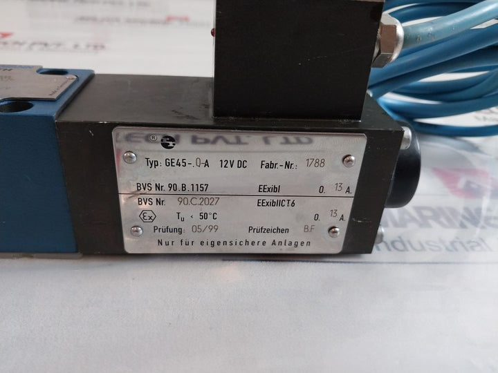 Rexroth 4We 6 J53/Bg12-13Nexfhckl/V