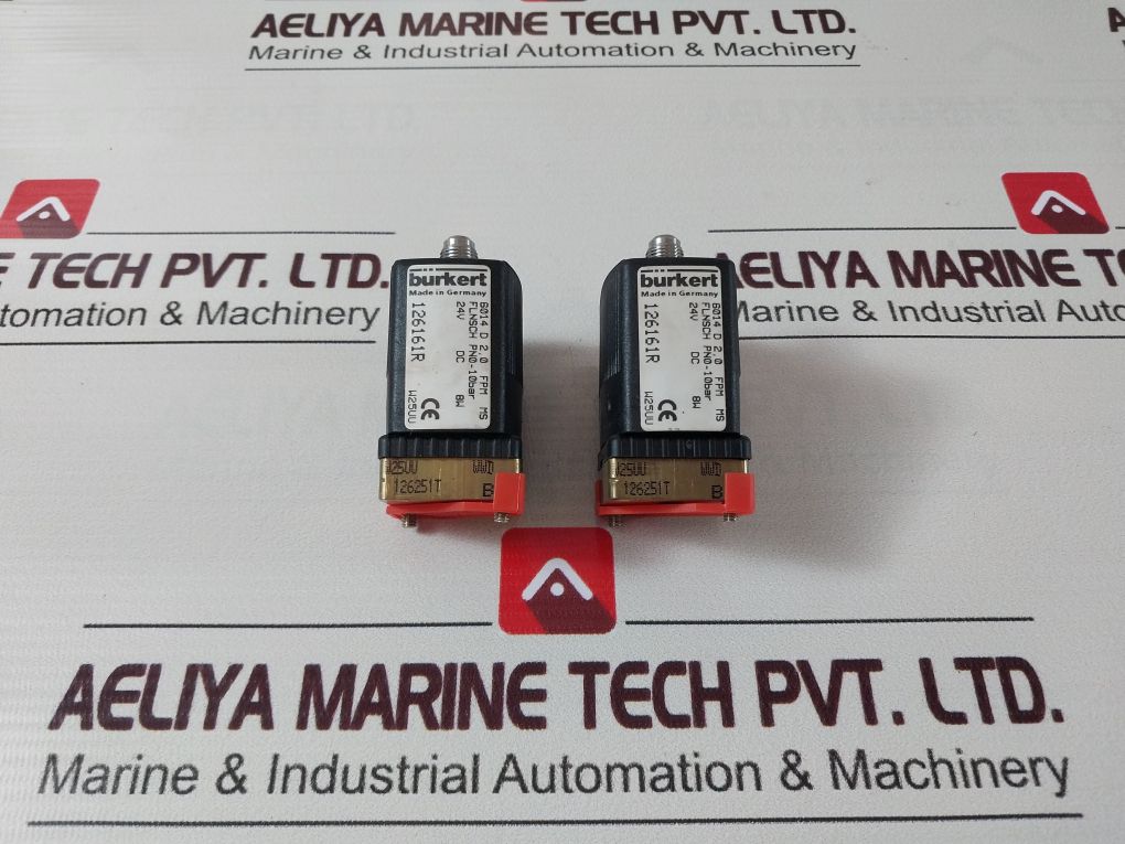 Burkert 6014 D 2,0 Fpm Ms Solenoid Valve 