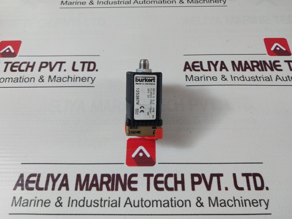Burkert 6014 C 2,0 Fpm Ms Solenoid Valve 125367W