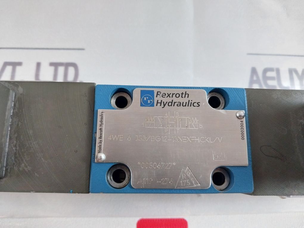 Rexroth Hydraulics 4We 6 J53/Bg12-13Nexfhckl/V 