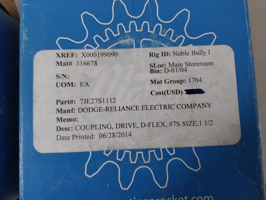 Martin 7S 1 1/2 Coupling Flange