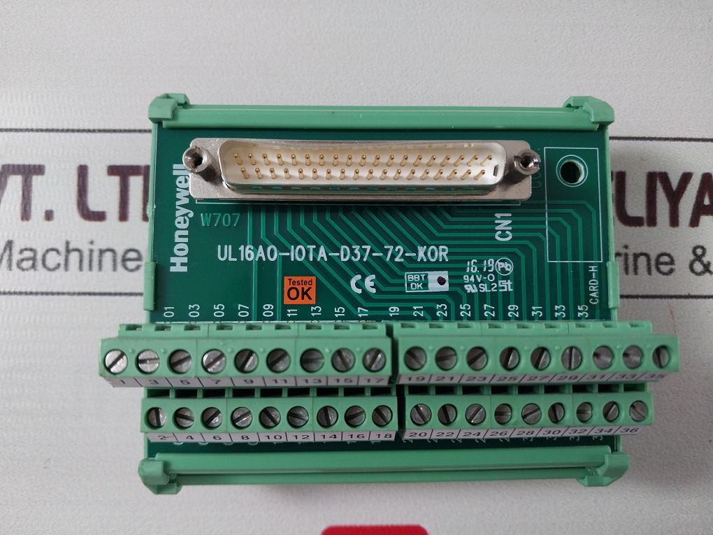 Honeywell Ul16Ao-iota-d37-72-xor I/O Relay Ul16Ao-mtp-d37-72R W707