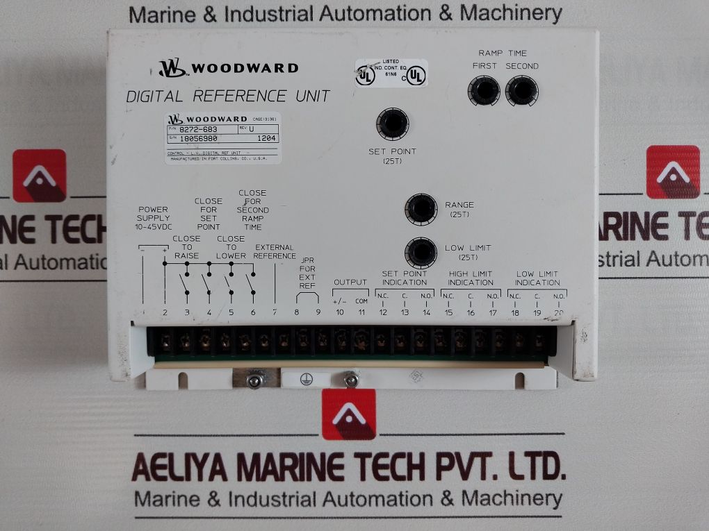 Woodward 8272-683 Rev.: U Digital Reference Unit 