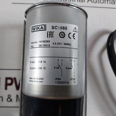 Wika Sc1560 Thermometer With Micro Switch 