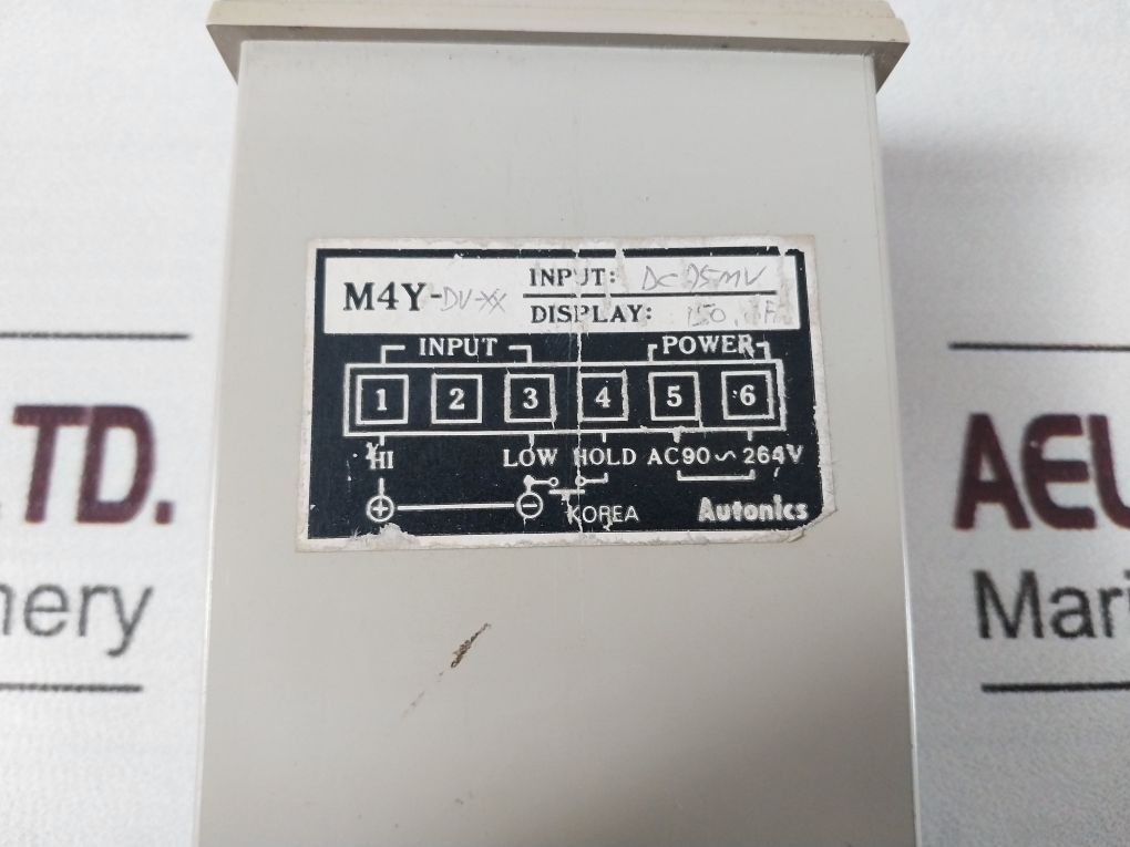 Autonics M4Y-dv-xx Digital Panel Meter M4Y Series