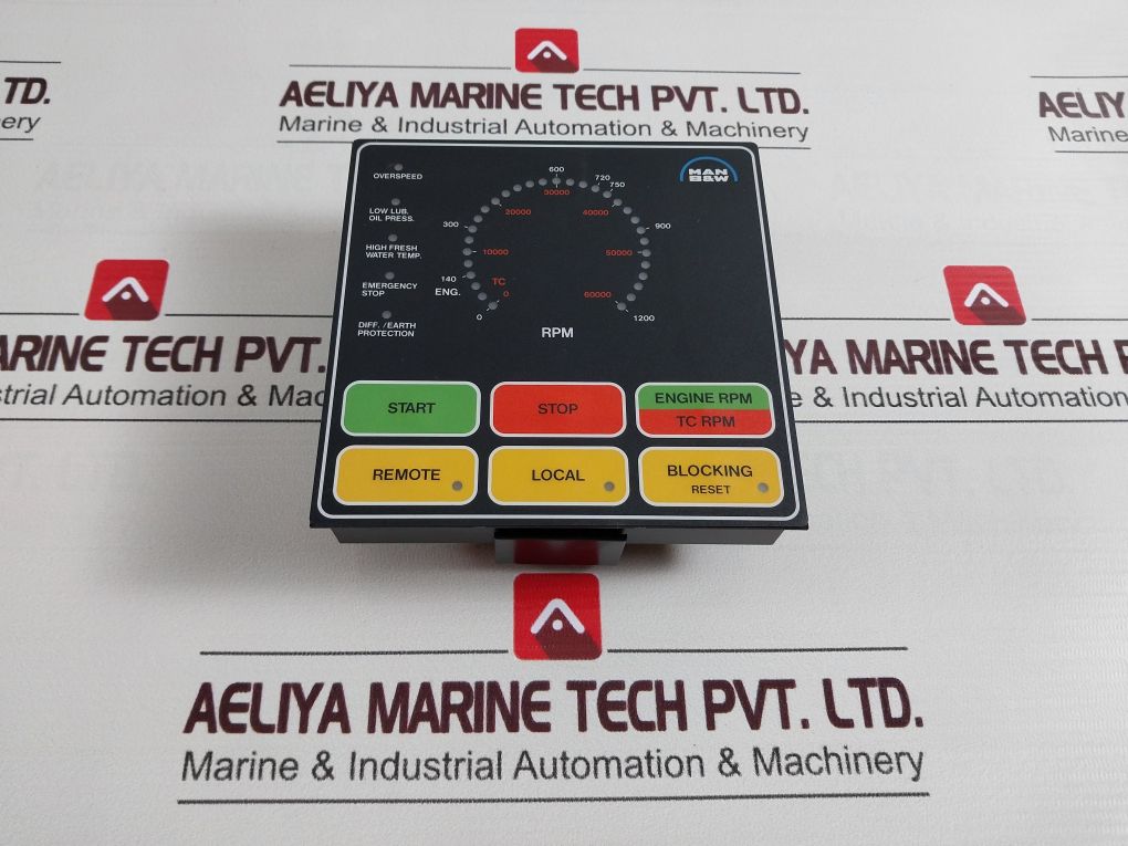 Man B&W Rpm Controller 0-1200 Rpm